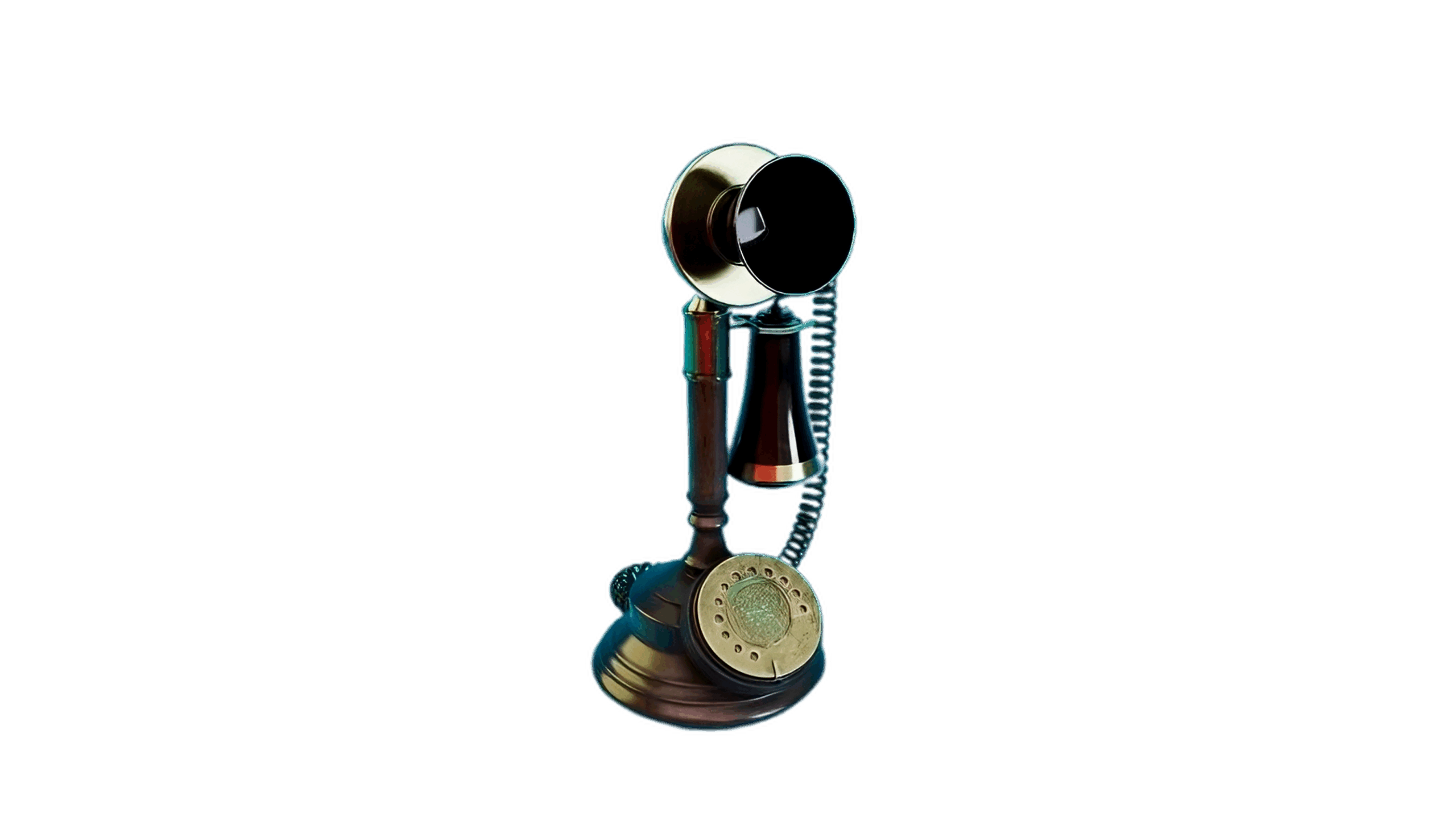 Modelado 3D de un teléfono antiguo