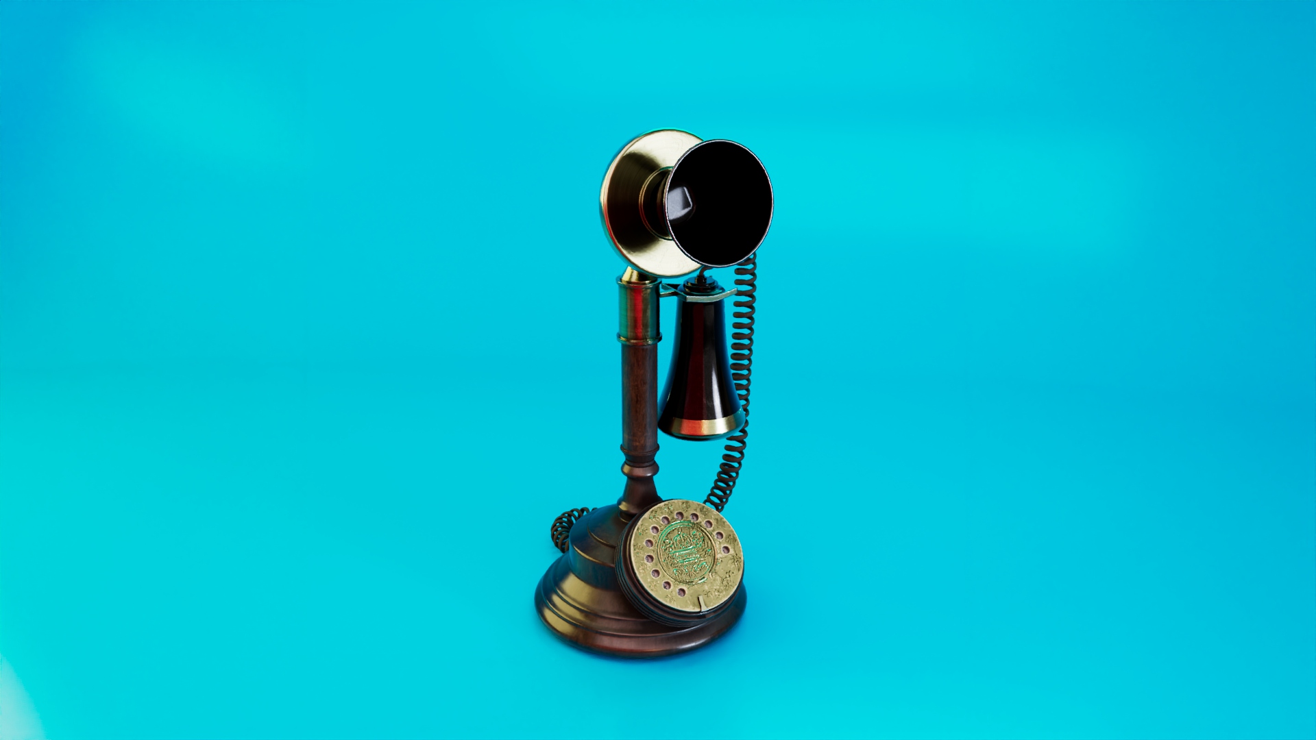 Render del teléfono antiguo