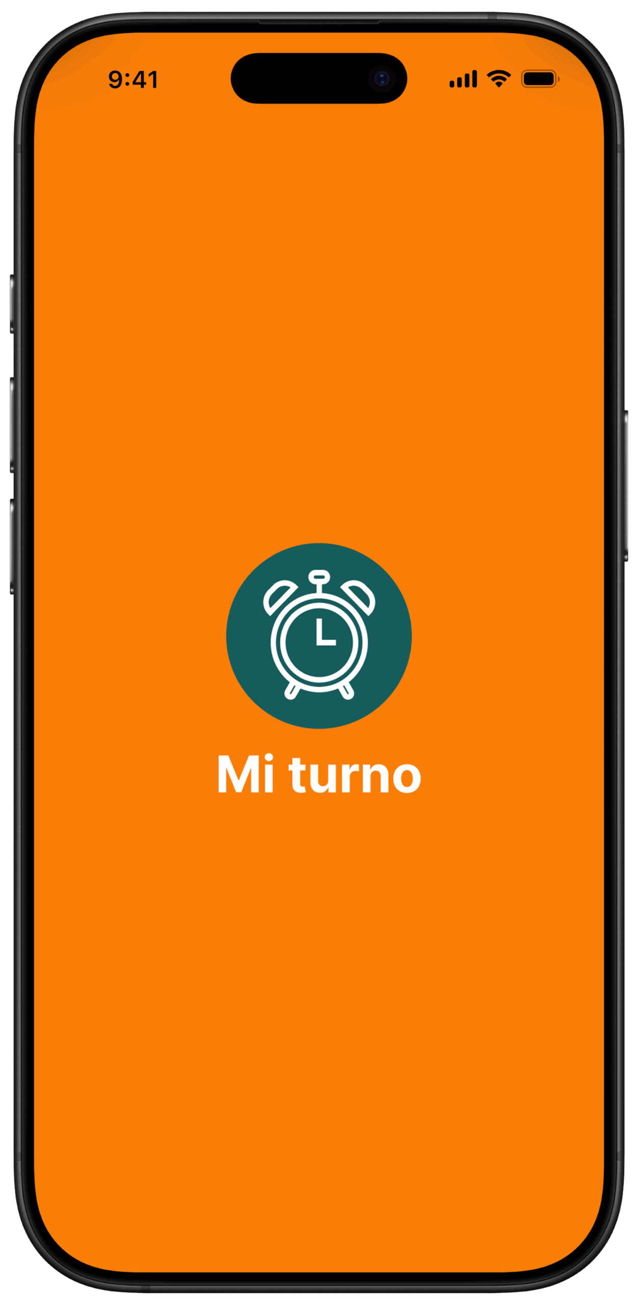 Pantalla de inicio