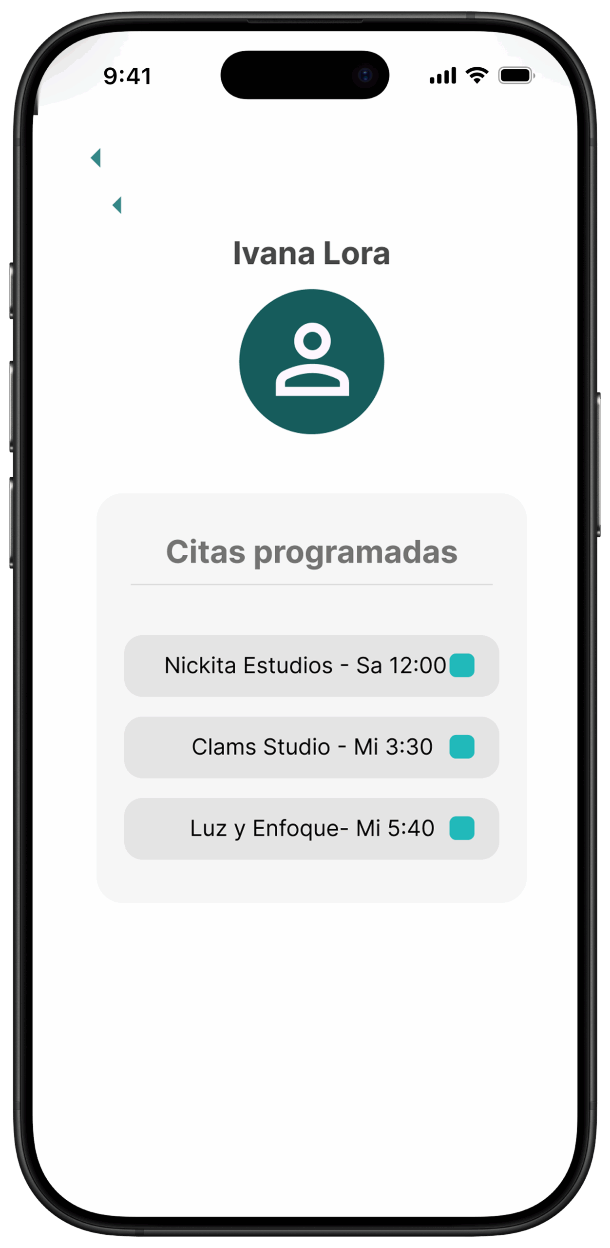 Perfil de usuario
